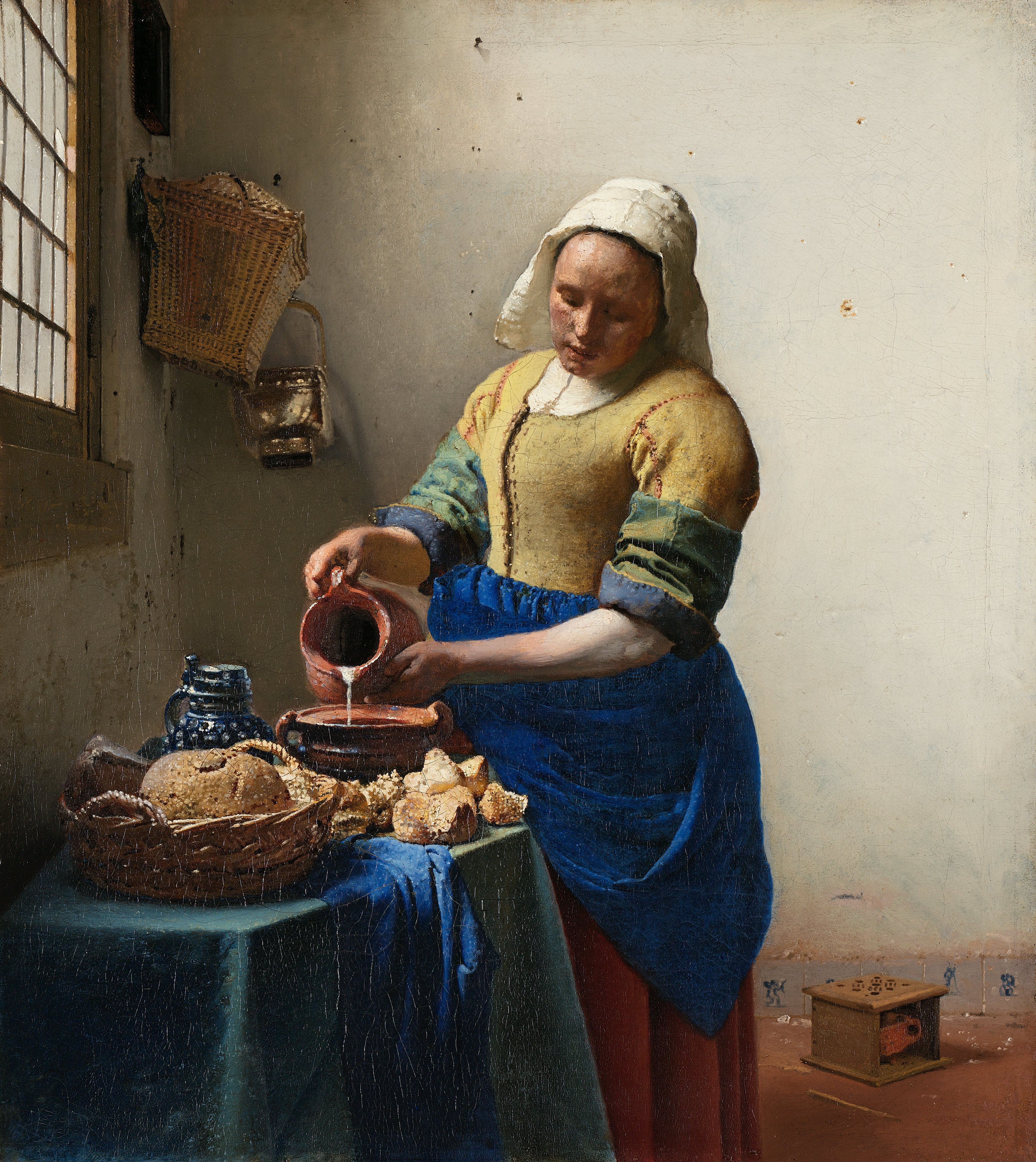 Johannes Vermeer Het Melkmeisje Google Art Project