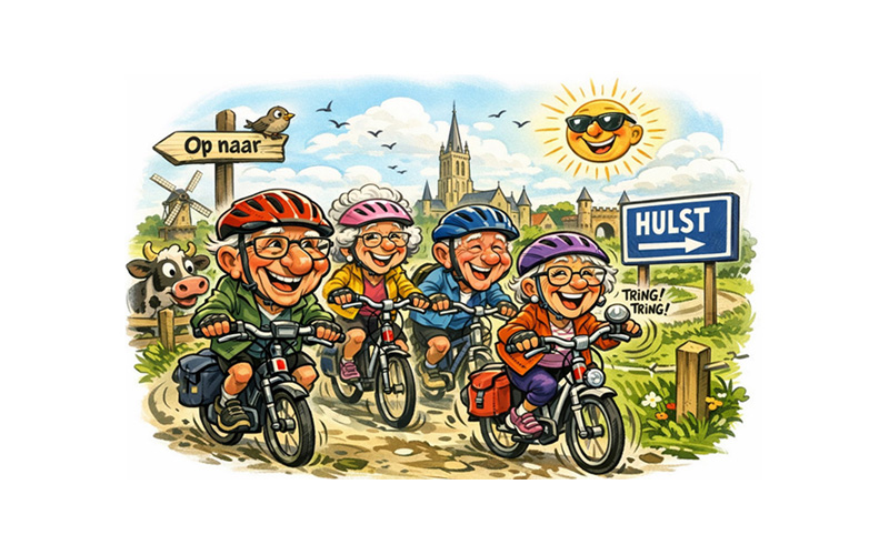Fietsen Hulst