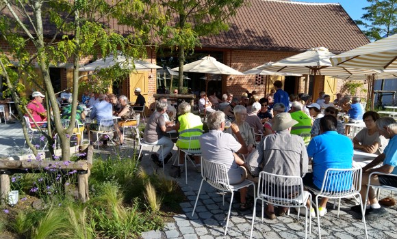 Na een cultureel bezoek