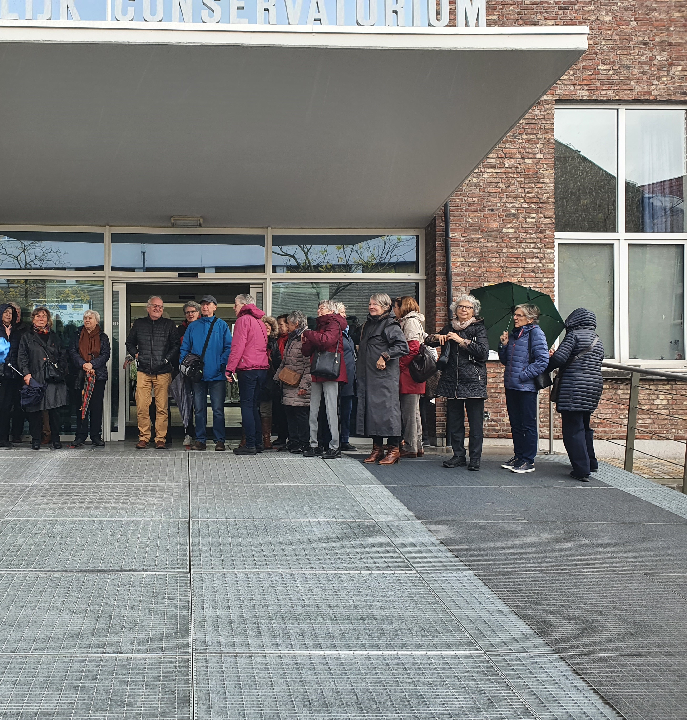 Groepsfoto Voor Op DINA Mechelen Bezoek 20211021 105727