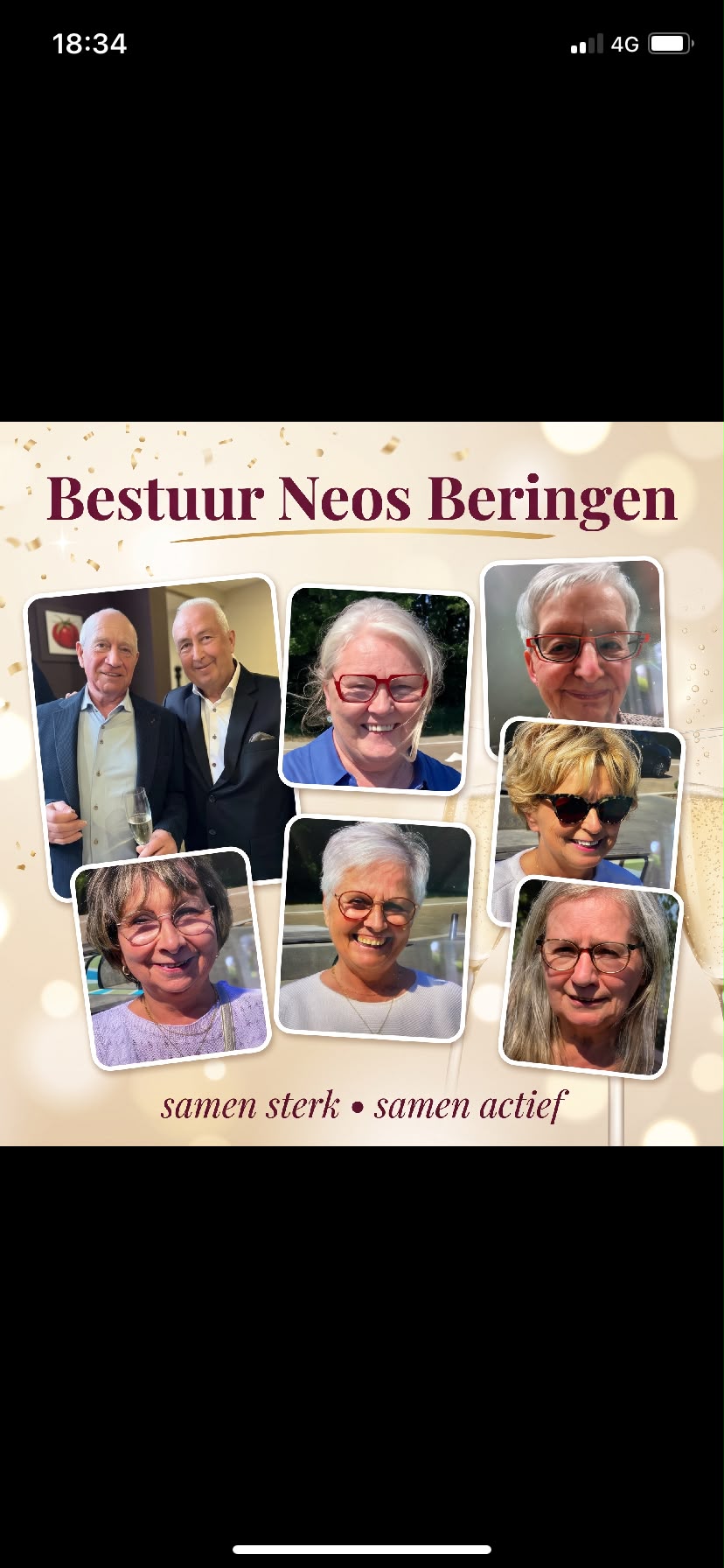 Vernieuwde foto bestuur