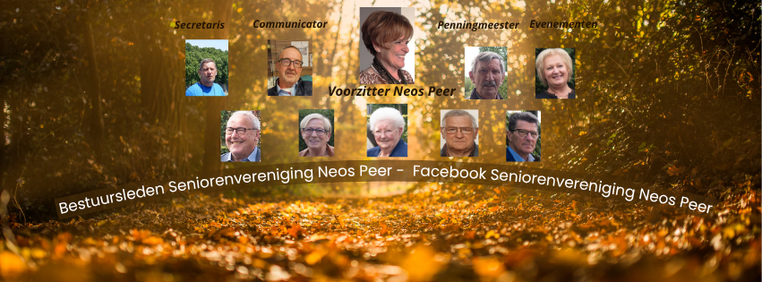 Bestuursleden Seniorenverenigng Neos Peer