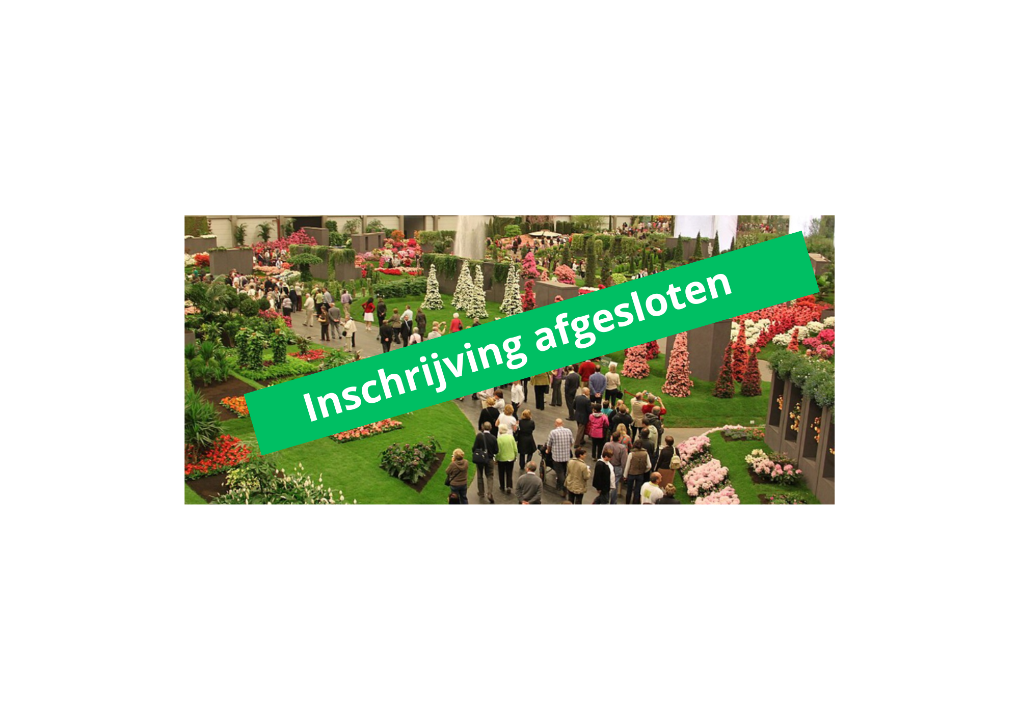 Inschrijving Afgesloten