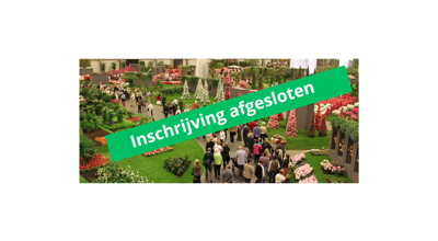 Inschrijving Afgesloten