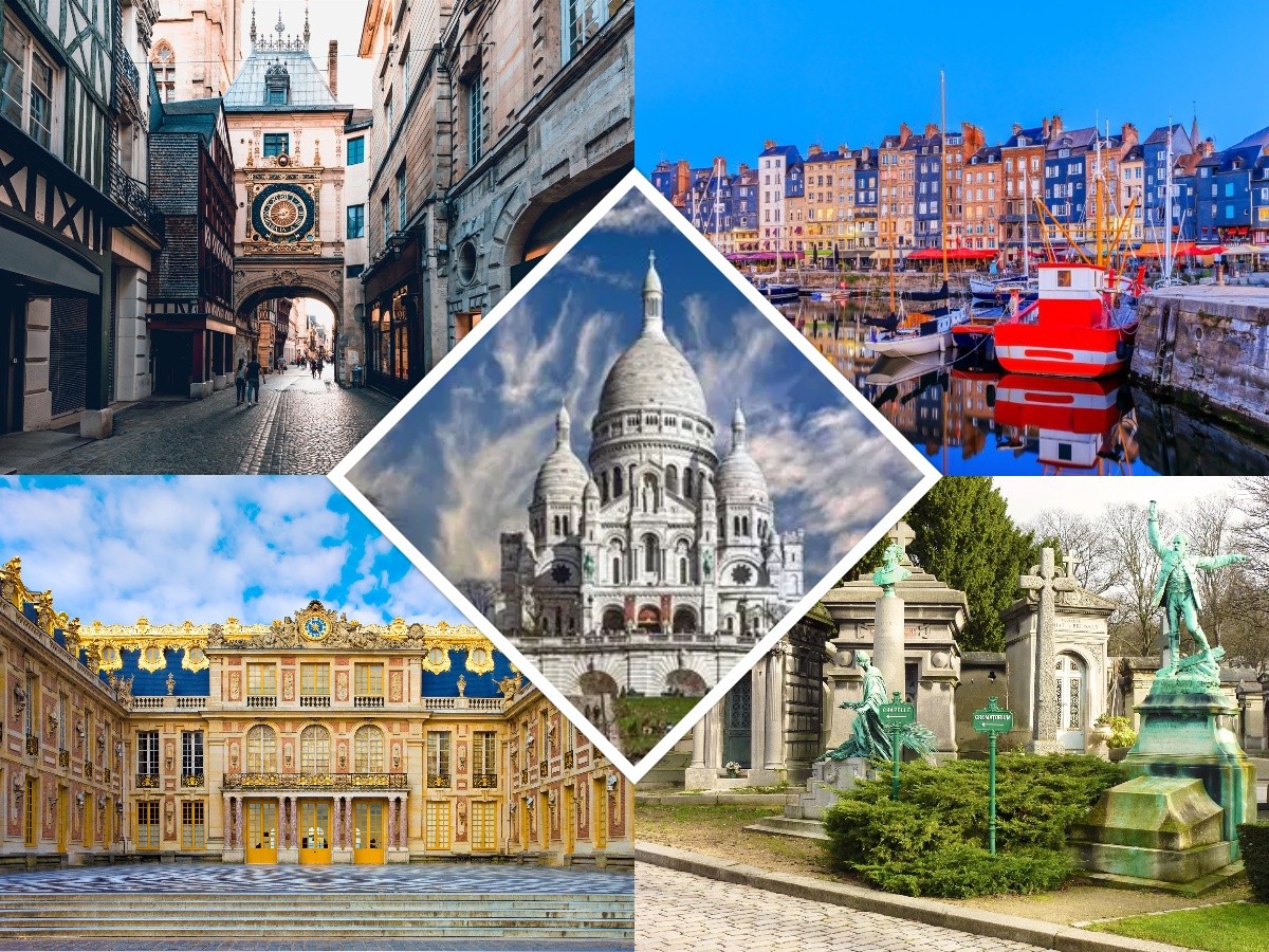Collage Paris Honfleur