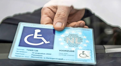 Gehandicaptenparkeerkaart 2558X1100