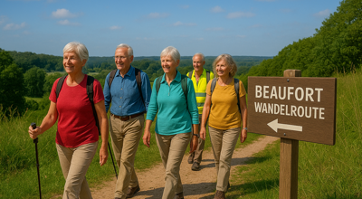 Beaufort Wandelroute Wandelende Senioren