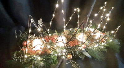 Kerststuk 2025 Klein