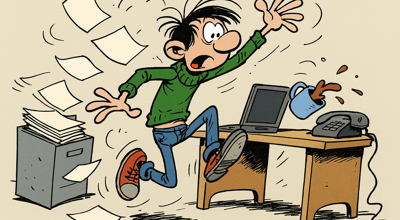 Guus Flater Karikatuur AI Gemaakt 2025