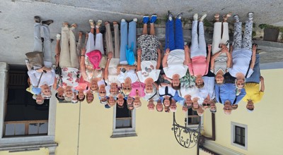 groepsfoto reis Sloveniƫ