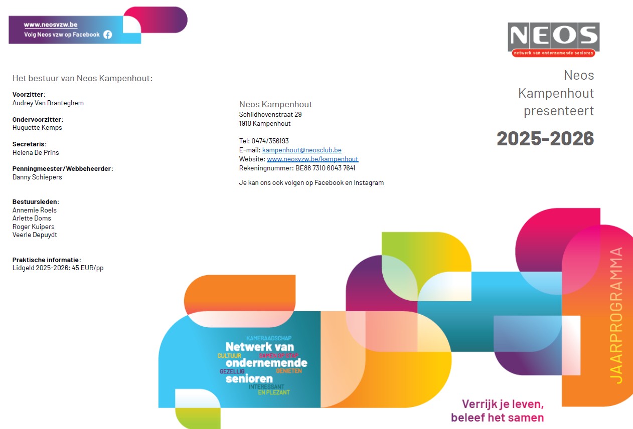 Jaarprogramma 2025 2026