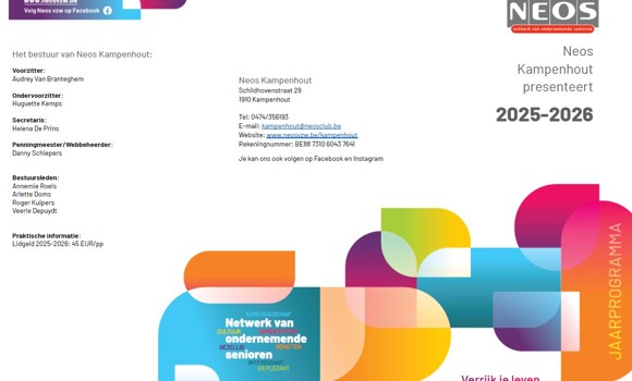 Jaarprogramma 2025 2026