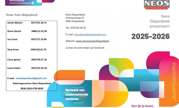 Jaarprogramma 2025-2026 Voorblad