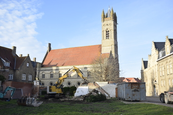 Afbraak Pastorietuin Nieuwpoort 3
