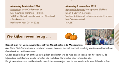Neos SPL Nieuwsbrief Oktober 2026