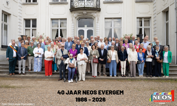 GROEPSFOTO NEOS EVERGEM 40 JAAR JUBILEUMFEEST (1)