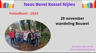 NEOS BEKENI FOTO 20241129 WANDELING BOUWEL
