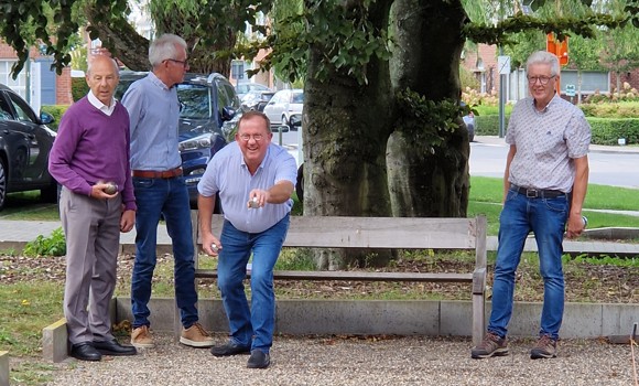 Petanque spelen