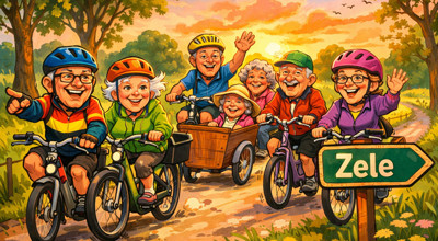 Fietsers Zele