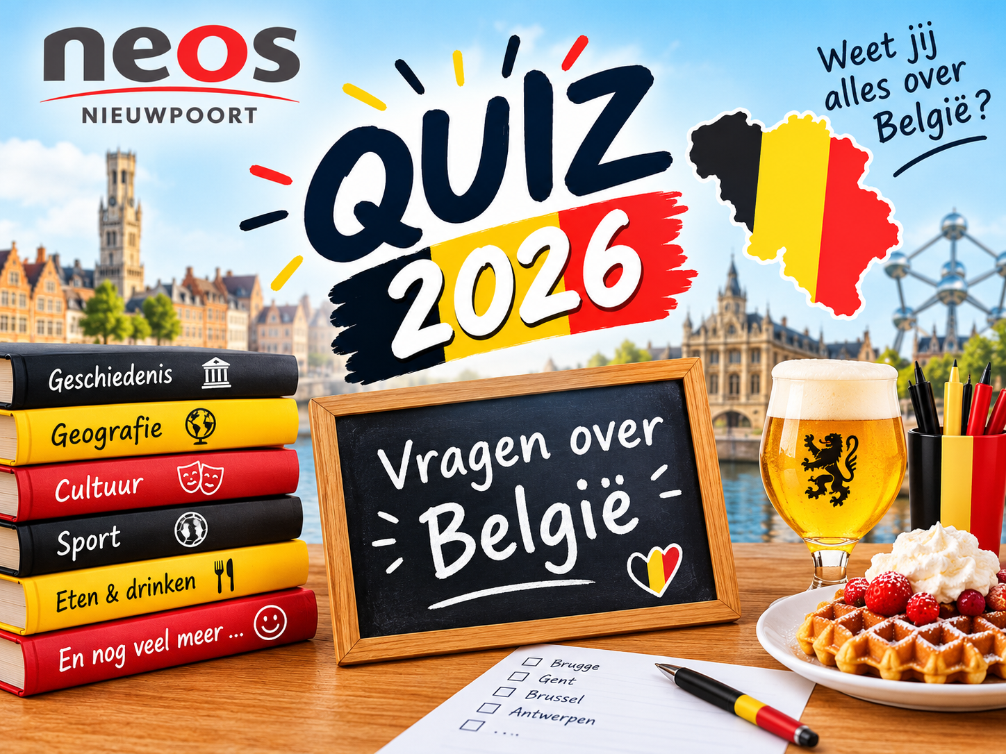 Quiz Belgie 2026