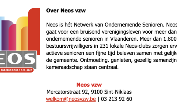 Neos vzw = ...